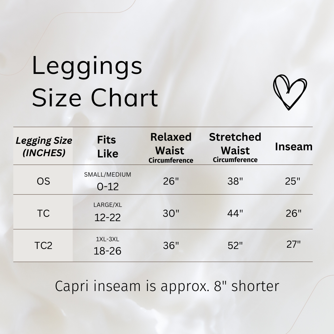 Blue Snowflake Leggings w/ Pockets